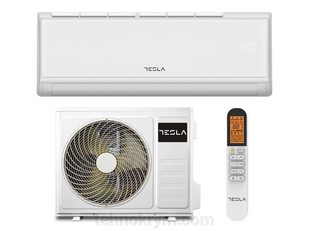 Инверторный кондиционер Tesla TT22EXC1-0732IA, компрессор RECHI, площадь 20 кв. м. от компании Интернет-магазин "Технокрым" по продаже телевизоров и бытовой техники - фото 1