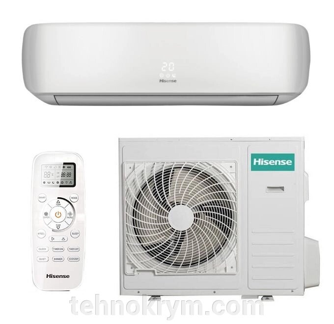 Кондиционер Hisense AS-10HW4SYDTG5G/AS-10HW4SYDTGW, Neo Premium Classic A, компрессор GMCC (Toshiba ), площадь 27 кв. м. от компании Интернет-магазин "Технокрым" по продаже телевизоров и бытовой техники - фото 1