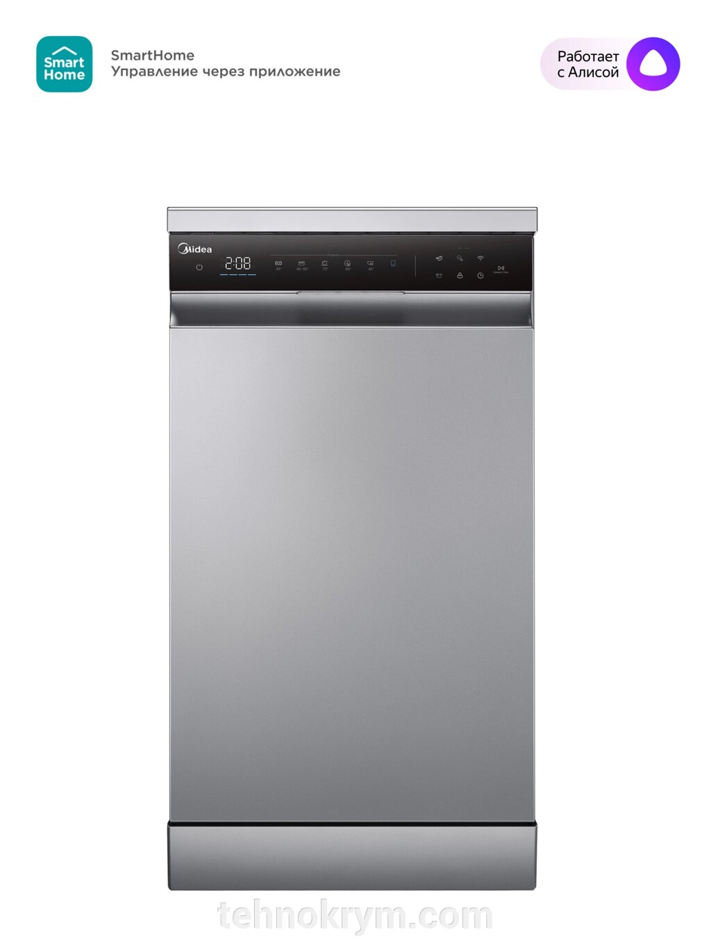 Посудомоечная машина Midea MFD45S350Si, 10 комплектов от компании Интернет-магазин "Технокрым" по продаже телевизоров и бытовой техники - фото 1