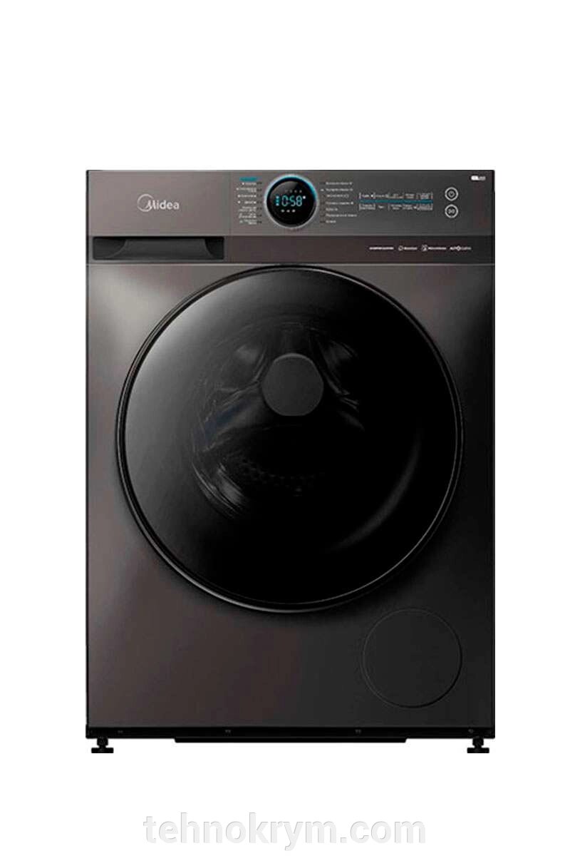 Стиральная машина Midea MF200W90WBS/S-RU, инверторный мотор, стирка с паром, загрузка 9 кг от компании Интернет-магазин "Технокрым" по продаже телевизоров и бытовой техники - фото 1