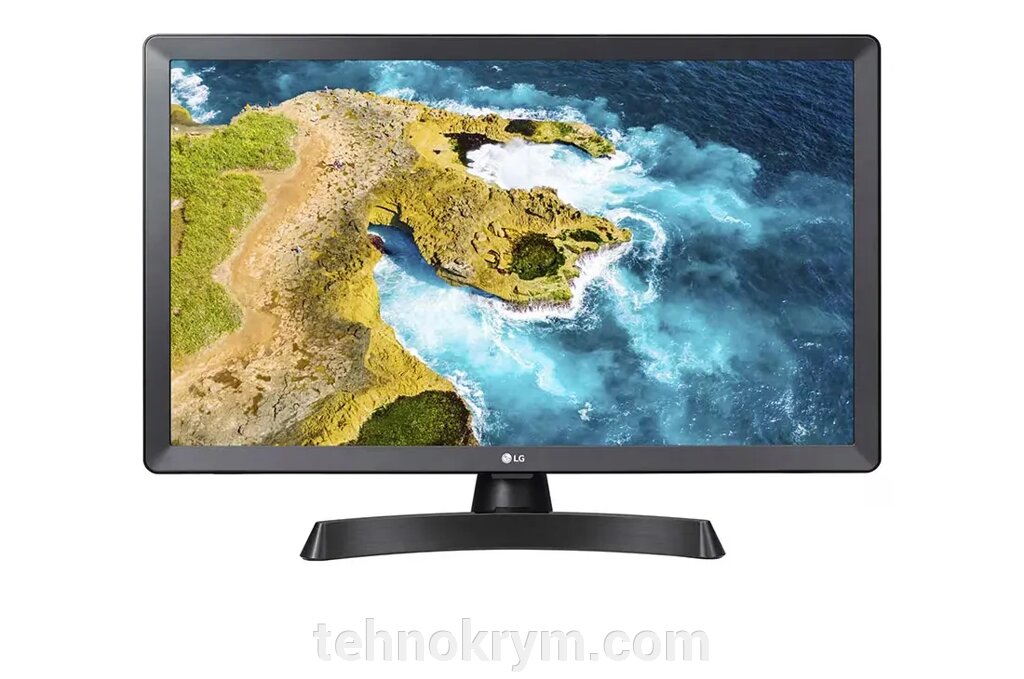 Телевизор LG 24TQ510S-PZ, черный от компании Интернет-магазин "Технокрым" по продаже телевизоров и бытовой техники - фото 1