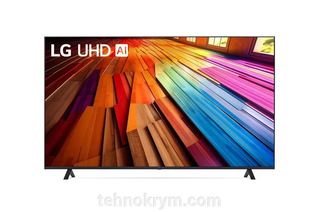 Телевизор LG 75UT80006LA, операционная система webOS 24, 4K Ultra HD, пульт Magic Remote от компании Интернет-магазин "Технокрым" по продаже телевизоров и бытовой техники - фото 1