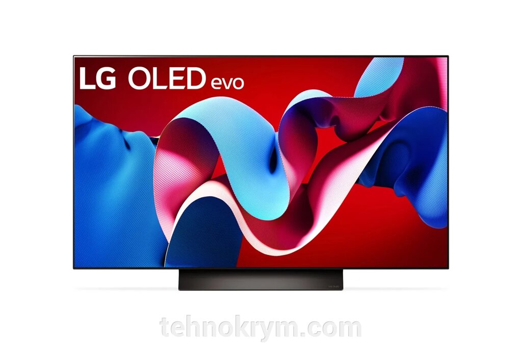 Телевизор LG OLED48C4RLA, операционная система webOS 24, 4K Ultra HD, OLED, пульт Magic Remote от компании Интернет-магазин "Технокрым" по продаже телевизоров и бытовой техники - фото 1