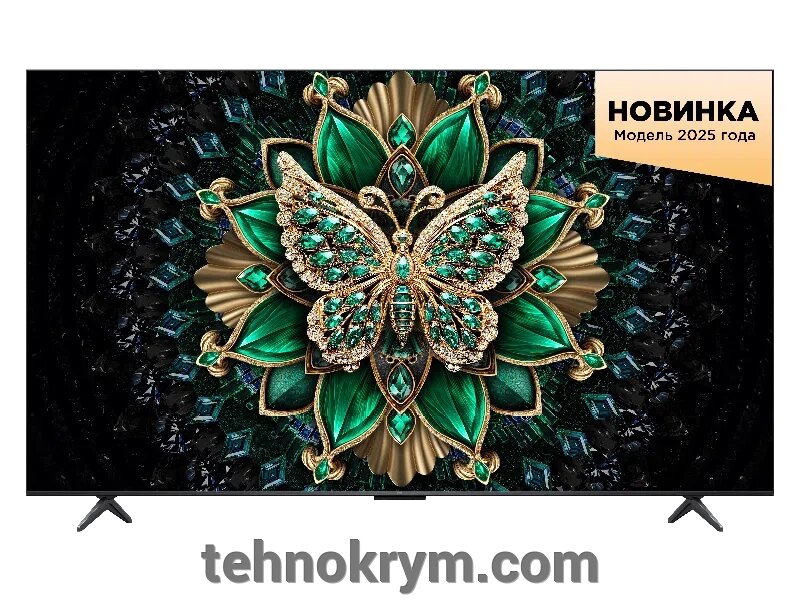 Телевизор TCL 55C6K, операционная система Google TV (Android), 4K Ultra HD, QLED, Mini LED от компании Интернет-магазин "Технокрым" по продаже телевизоров и бытовой техники - фото 1