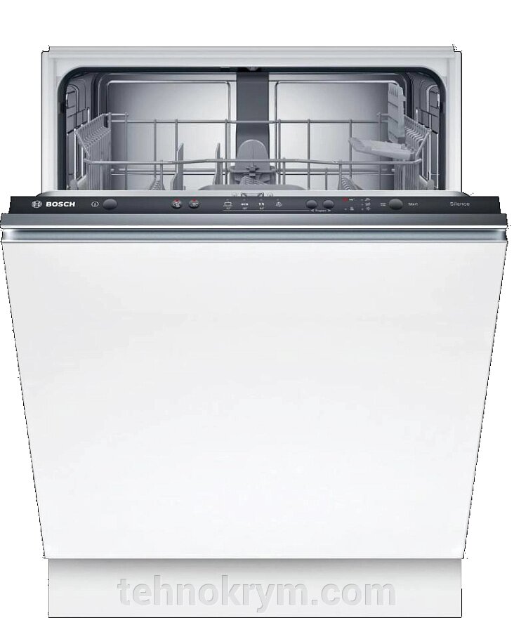 Встраиваемая посудомоечная машина BOSCH SMV24AX04E, инверторный мотор, теплообменник, 12 комплектов от компании Интернет-магазин "Технокрым" по продаже телевизоров и бытовой техники - фото 1