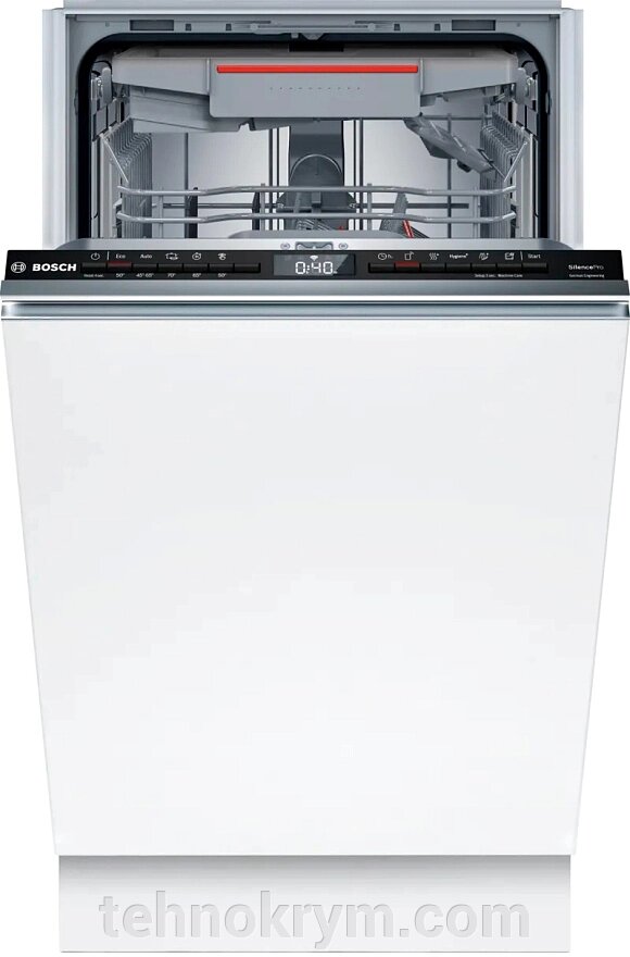 Встраиваемая посудомоечная машина Bosch SPV4HMX55Q, инверторный мотор, теплообменник, 10 комплектов от компании Интернет-магазин "Технокрым" по продаже телевизоров и бытовой техники - фото 1