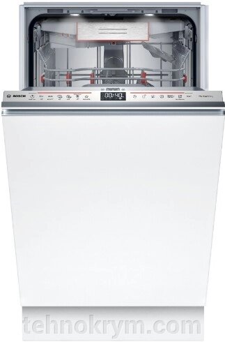 Встраиваемая посудомоечная машина Bosch SPV6ZMX17E, инверторный мотор, цеолит + теплообменник, луч на полу,10 комплектов от компании Интернет-магазин "Технокрым" по продаже телевизоров и бытовой техники - фото 1