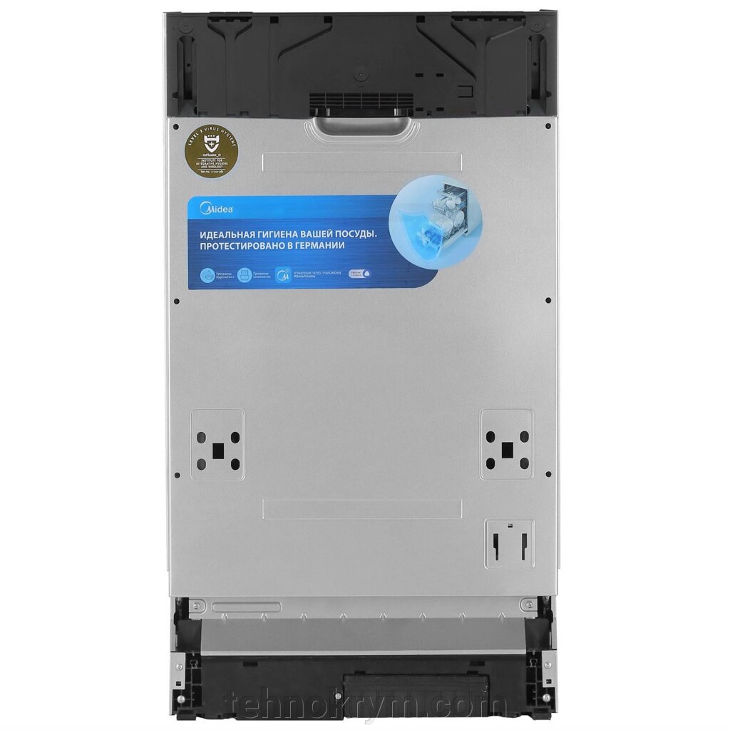 Встраиваемая посудомоечная машина Midea MID45S150i, 10 комплектов, управление через Приложение от компании Интернет-магазин "Технокрым" по продаже телевизоров и бытовой техники - фото 1