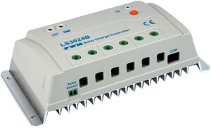 Контроллер заряда LS3024B PWM (программируемый, с таймером) 30 А, 12/24 В, производства Beijing Epsolar Technology