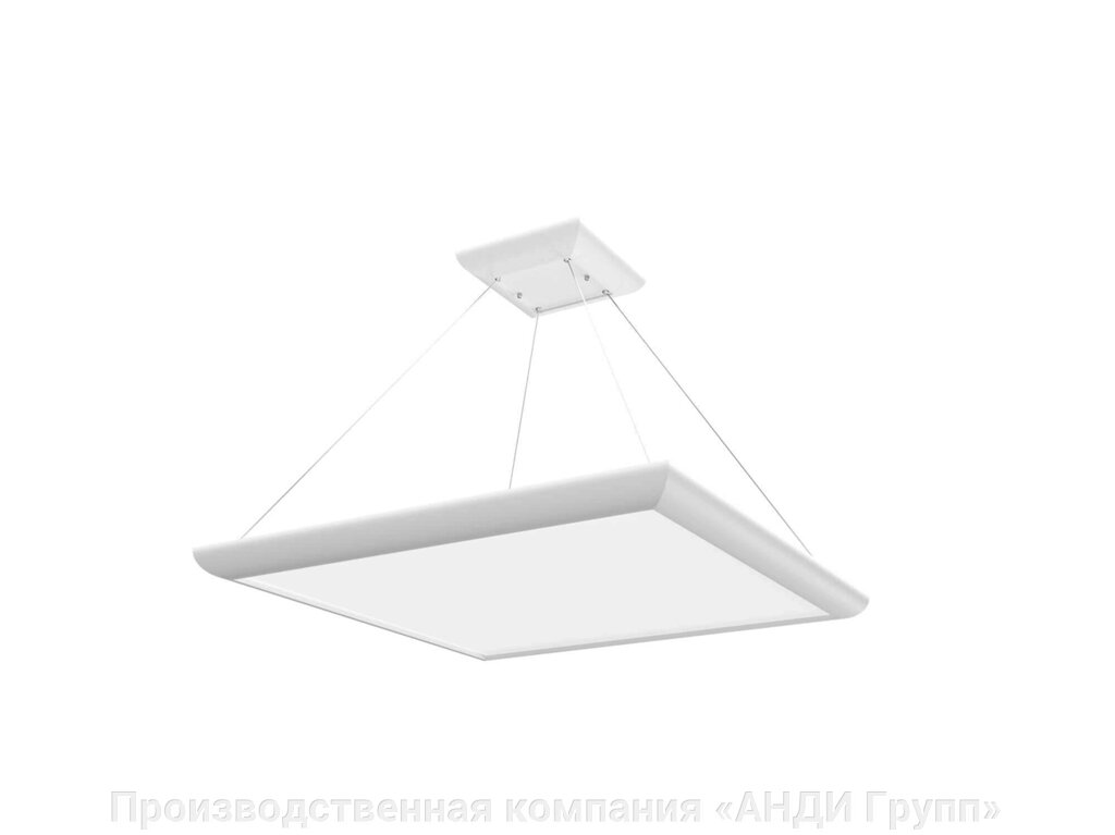 Светильник потолочный подвесной КАРЕ 42х42см 50Вт 4К 8000Лм от компании Производственная компания «АНДИ Групп» - фото 1
