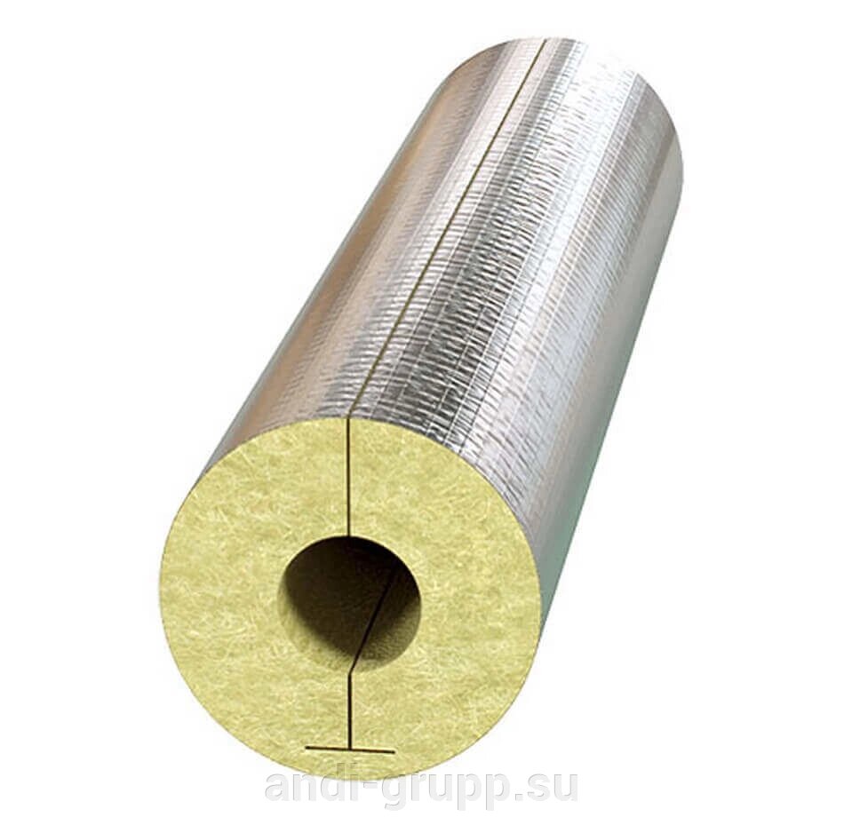 Теплоизоляция каменная вата  20мм под трубку 19мм от компании Производственная компания «АНДИ Групп» - фото 1