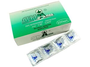 Насадки (презервативы) для УЗИ "АЗРИ", 100 шт