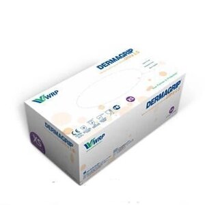 Перчатки нитриловые неопудренные нестерильные смотровые DERMAGRIP ULTRA LS XS