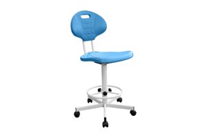 Стул (кресло) лабораторный, сиденье и спинка полиуретан КР10-2/К