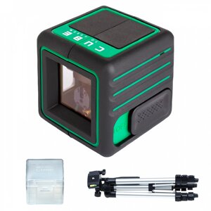 Лазерный уровень ADA Cube 3D Green Professional Edition Арт. А00545 (Зеленый луч)