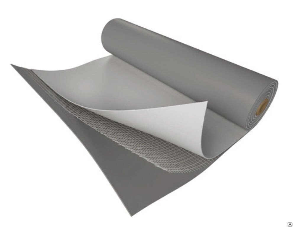 Мембрана для гидроизоляции ПВХ Plastfoil Polar 1,5 мм 2,1х20 м от компании ООО Алми - фото 1