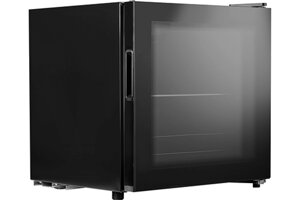 Барный холодильник Centek 46 л, черный, 480x440x492, стеклянная дверь CT-1701