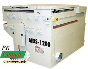 Многопильный станок для роспуска плит MBS-1200-55 - особенности