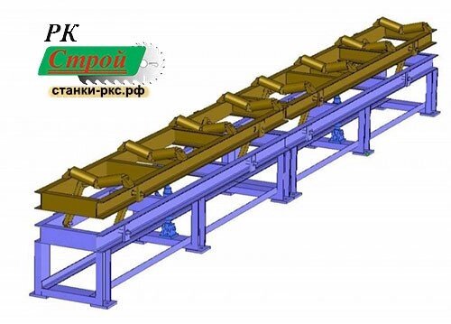 Рольганг неприводной 521Т для станков 675С, 682С - описание