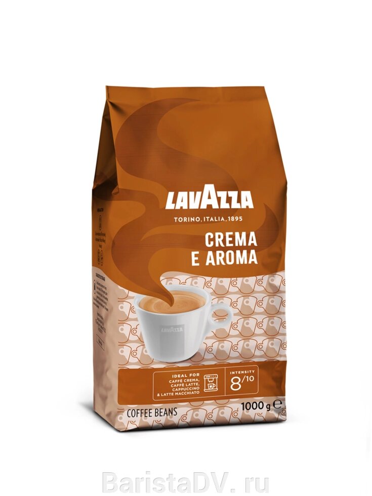 Кофе в зернах Lavazza Crema e Aroma (1кг) от компании BaristaDV. ru - фото 1