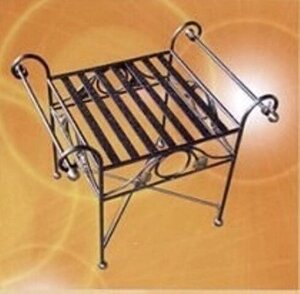 Кованая мебель - Одноместная скамейка