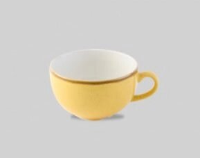 Чашка Cappuccino 227мл StoneCast, цвет Mustard Seed Yellow SMSSCB201