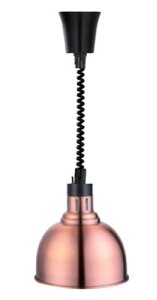 Лампа тепловая подвесная медного цвета Kocateq DH635RB NW