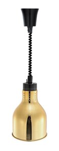 Лампа тепловая подвесная золотого цвета Kocateq DH637G NW