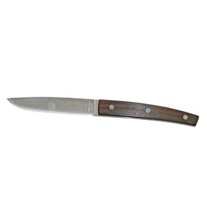 Нож для стейка 11см, ручка из палисандра, цвет темный 23300. ST06000.110