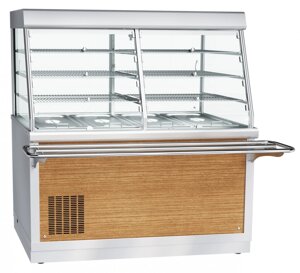 Прилавок-витрина холодильный Abat ПВВ (Н)-70Х-С-01-НШ