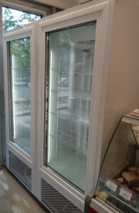 Шкаф морозильный Премьер ШНУП1ТУ-0,75 С2 (В,18) оконный стеклопакет