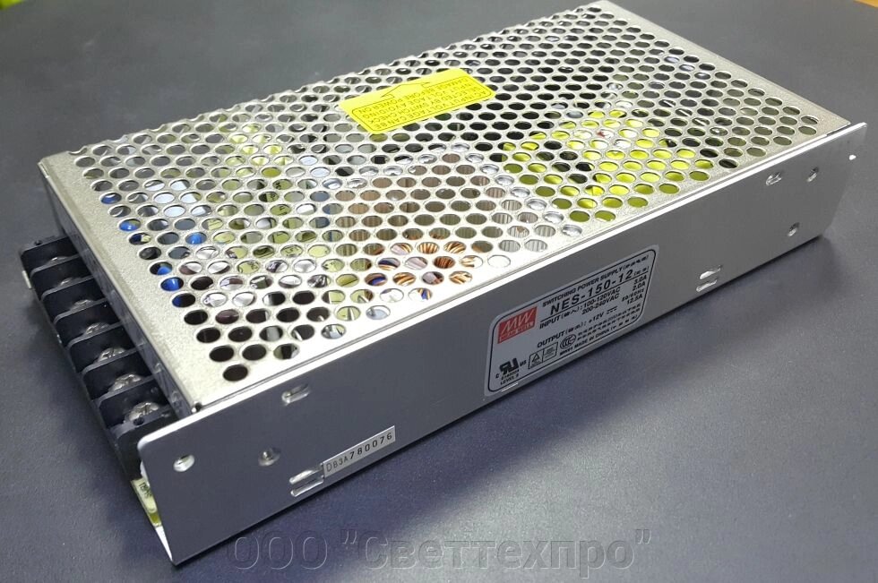 Блок питания NES-150-12 150Вт, незащищенный от компании ООО "Светтехпро" - фото 1