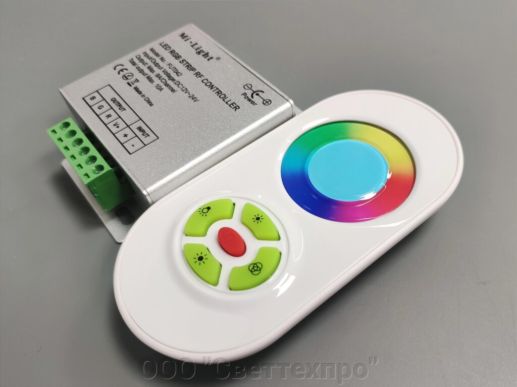 RGB контроллер RF Wireless Touch LED HT-W 6A*3 12-24V от компании ООО "Светтехпро" - фото 1