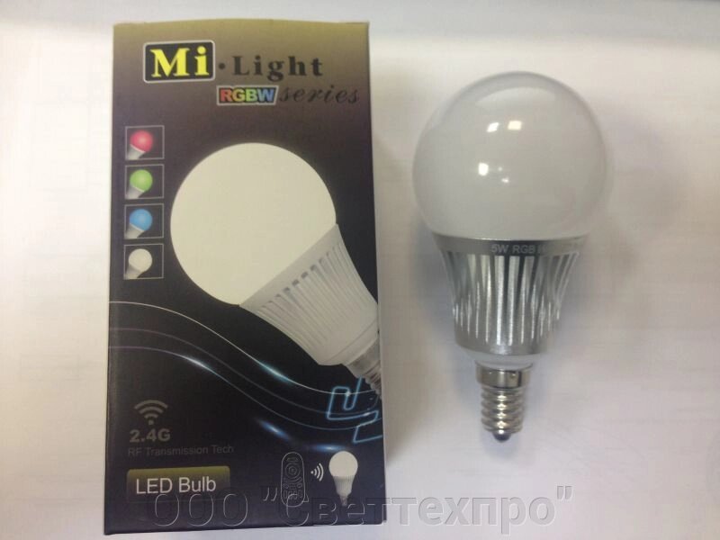 Светодиодная лампа Mi-Light 5Вт SV-H051402 RGBW от компании ООО "Светтехпро" - фото 1
