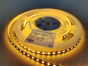 Светодиодная лента 120smd2835-IP20 Yellow Prem