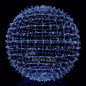 Светодиодный шар 100 см, КОМПОЗИТ синий 24В