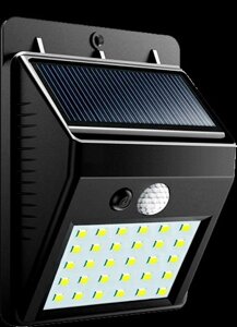 Беспроводной LED-светильник на солнечной батарее для дома и дачи