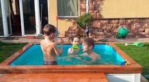Гидромассажный СПА бассейн для взрослых, детей