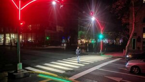 Освещение пешеходного перехода MODUL-crossing-LIGHT