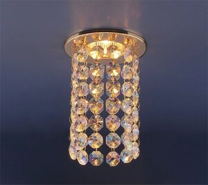 Точечные светильники (декоративные, металл, с подсветкой LED, стекло, хрусталь)