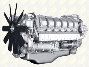 V-образные 12-ти цилиндровые двигатели с ТКР, рабочим объемом 22,3 л