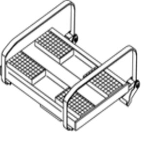 Агрегатная площадка для ямных подъёмников серии кп, 1т, ап1000-1 артикул: ап1000-1