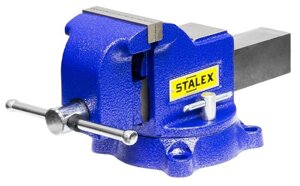 Тиски слесарные STALEX "Гризли", 125 х 125 мм., 360°12,5 кг.