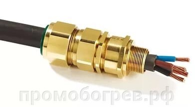 ССТ Ввод для бронированного кабеля, латунь М25 20 Е1 FX ##от компании## ООО "А-ПРОЕКТ" - СИСТЕМЫ ПРОМЫШЛЕННОГО ОБОГРЕВА - ##фото## 1