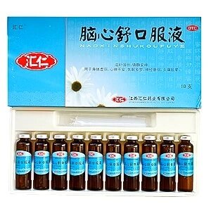 Эликсир Наосиньшу, NAOXINSHU KOFUYE, для улучшения мозгового кровообращения, 10 фл./10 мл. от компании Интернет-Магазин "Максимум" - фото 1
