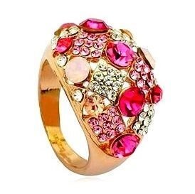 Кольцо с кристаллами Swarovski "Императорское" от компании Интернет-Магазин "Максимум" - фото 1