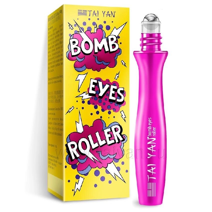 Крем ролик для век Bomb Eyes Roller TaiYan, Wow-взгляд каждый день, 15мл от компании Интернет-Магазин "Максимум" - фото 1