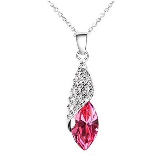Подвеска с кристаллами Swarovski "Тюльпан" от компании Интернет-Магазин "Максимум" - фото 1