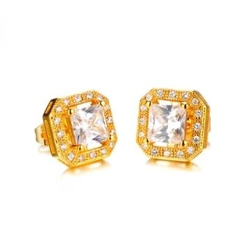 Серьги с кристаллами Swarovski Диана от компании Интернет-Магазин "Максимум" - фото 1