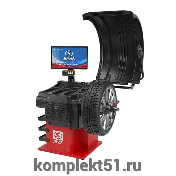 Балансировочный станок GELIOS с ультразвуковым датчиком от компании Cпецкомплект - оборудование для автосервиса и шиномонтажа в Мурманске - фото 1